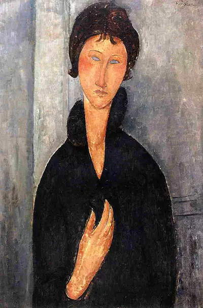 Woman with Blue Eyes Amedeo Modigliani